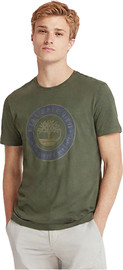 TIMBERLAND טי שירט שרוול קצר Timberland לגברים דגם SS Tree Logo T Bouncle DA