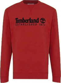 TIMBERLAND סווטשירט Timberland לגברים דגם Linean Crew