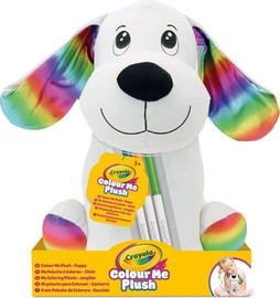 Crayola קריולה בובת כלבלב רכה לצביעה - Crayola
