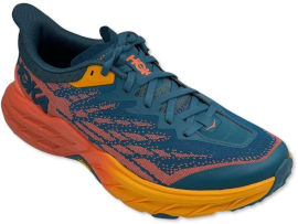 Hoka ספידגוט 5 רחבות לנשים  SPEEDGOAT 5 1123160/BCCML רוחב D בצבע כחול/ כתום