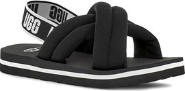 UGG UGG  BLK EVERLEE BLACK 1124914K-black כפכפים