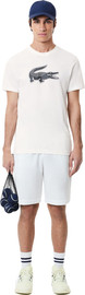 LACOSTE טי שירט Lacoste לגברים דגם Large Croc Print