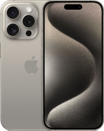 APPLE 512GB iPhone 15 Pro Max - אייפון 15 פרו מקס Natural Titanium