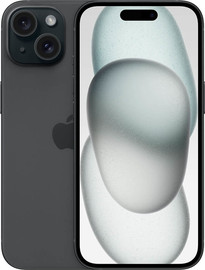 APPLE טלפון סלולרי 6.1" Apple אפל iPhone 15 256GB/6GB - שחור