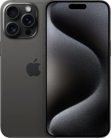 APPLE טלפון סלולרי Apple iPhone 15 Pro Max 256GB בצבע שחור טיטניום
