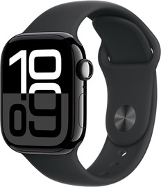 APPLE Apple Watch Series 10 GPS 46mm Aluminium Sport Band S/M שעון חכם צבע שחור
