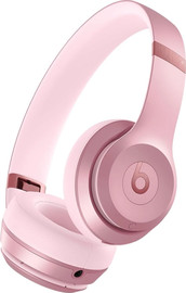 Beats אוזניות אלחוטיות Beats Solo 4 בצבע Metallic Pink
