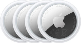 APPLE אייר תג - Apple AirTag 2nd Generation - ארבע יחידות
