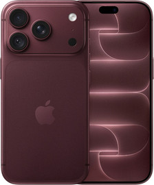 APPLE טלפון סלולרי 6.3" Apple iPhone 18 Pro אפל iPhone 18 Pro 1TB - Burgundy MJT14QN/A
