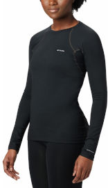 Columbia חולצה תרמית ארוכה לנשים Heavy Weight Stretch Long Sleeve Top black/black