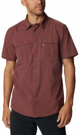 Columbia NEWTON RIDGE IIS/S light raisin S חולצה