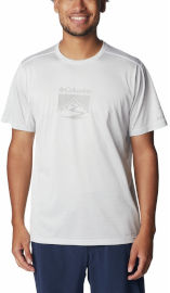 Columbia ALPINE CHILL ZERO GR S/S white heather S חולצה