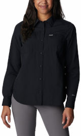 Columbia חולצה ארוכה לנשים Silver Ridge 3 L/S Black