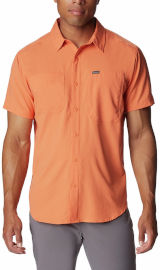 Columbia SILVER RIDGE UT LITES/S desert orange M חולצה