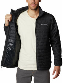 Columbia מעיל מבודד לגברים Silver Falls Black
