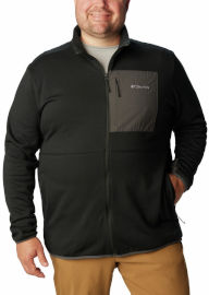 Columbia מעיל פליס לגברים Columbia Hike F/Z Black