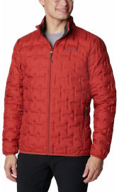 Columbia מעיל פוך לגברים Delta Ridge M warp red