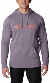 Columbia סווטשירט לגברים CSC BASIC LOGO II HOODIE purple