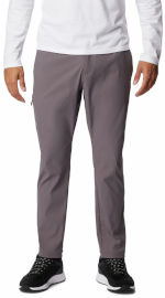 Columbia מכנסי טיולים ארוכים לגברים Black Mesa Tapered Pant city grey