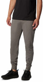 Columbia מכנסי אימון לגברים CSC Logo Fleece Jogger II city grey