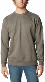 Columbia סווטשירט לגברים M COLUMBIA LOGO CREW city grey