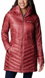 Columbia מעיל מבודד לנשים Joy Peak Mid beetroot