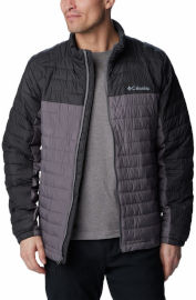 Columbia מעיל מבודד לגברים Silver Falls city grey/shark