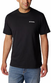 Columbia NORTH CASCADES S/S T black/logo M חולצה