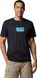 Columbia חולצה קצרה לגברים Zero Rules Light S/S Graphic Crew