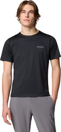 Columbia חולצת ספורט קצרה לגברים Three Pitch Short Sleeve Crew