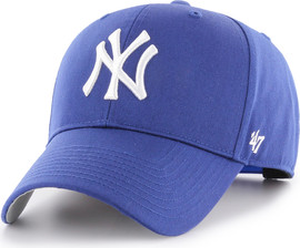 47 brand כובע מצחייה לילדים בצבע כחול -NY