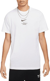 NIKE חולצת טישרט נייק קצרה NSW Big Swoosh גברים