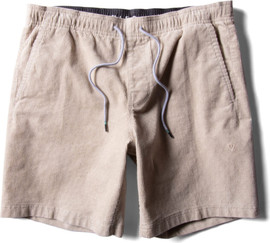 VISSLA מכנסיים קצרים לגברים No See Ums Cord Eco 17" Elastic Walkshort