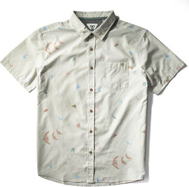 VISSLA חולצה מכופתרת לגברים Miyashiro Island Stargazer Eco S/S Shirt