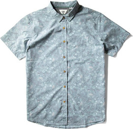 VISSLA חולצה מכופתרת לגברים Gardena Eco S/S Shirt