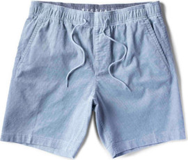 VISSLA מכנסיים קצרים לגברים No See Ums Cord Eco 17" Elastic Walkshort