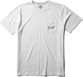 VISSLA חולצה קצרה לגברים Emblem Short Sleeve Pocket Tee