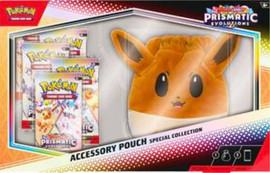 פוקימון Pokémon TCG Prismatic Evolutions Accessory Pouch Special Collection – מארז פוקימון | בלעדי לאתר