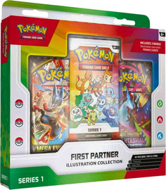 Anime Market Pokémon First Partner Illustration Collection Series 1 – מארז קלפים נדיר | פרומו + בוסטרים