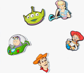Crocs Crocs Jibbitz Toy Story - מארז 5 ג'יביטים קרוקס