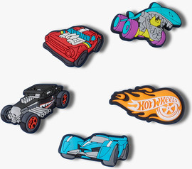 Crocs Crocs Jibbitz Hot Wheels - מארז 5 ג'יביטים קרוקס