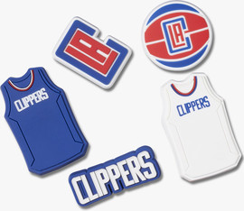 Crocs Crocs NBA Los Angeles Clippers -  מארז 5 ג'יביטים קרוקס