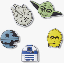 Crocs Crocs Jibbitz Star Wars - מארז 5 ג'יביטים קרוקס