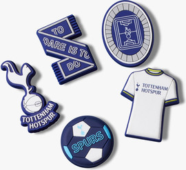Crocs Crocs Jibbitz Tottenham - מארז 5 ג'יביטים קרוקס
