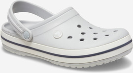 Crocs Crocs Crocband - נעלי קרוקס קרוקבנד בצבע אפור אטמופסרה