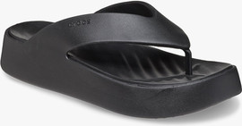 Crocs Crocs Getaway Platform Flip - כפכפי אצבע פלטפורמה קרוקס לנשים בצבע שחור - קרוקס - Black