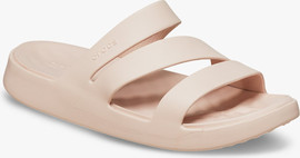 Crocs Crocs Getaway Strappy - כפכפי קרוקס לנשים בצבע קוורץ