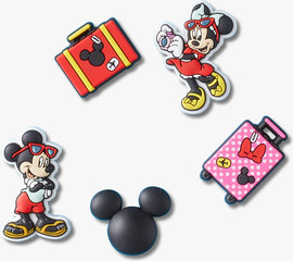 Crocs Crocs Jibbitz Mickey Vacation - מארז 5 ג'יביטים קרוקס