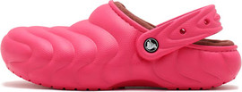 Crocs כפכפי Crocs לנשים ונוער דגם Classic Lined Overpuff Clog