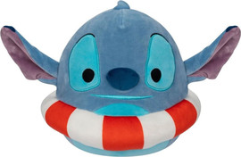 winstore סקווישמלו - בובה בד סטיץ' - Squishmallows Stitch with Life Preserver